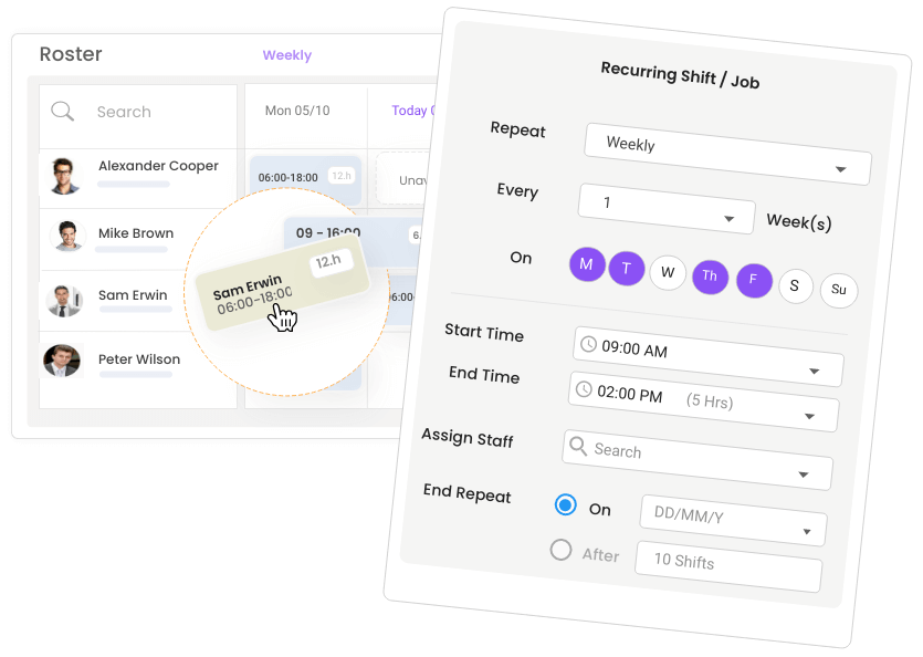 Online Rostering Software