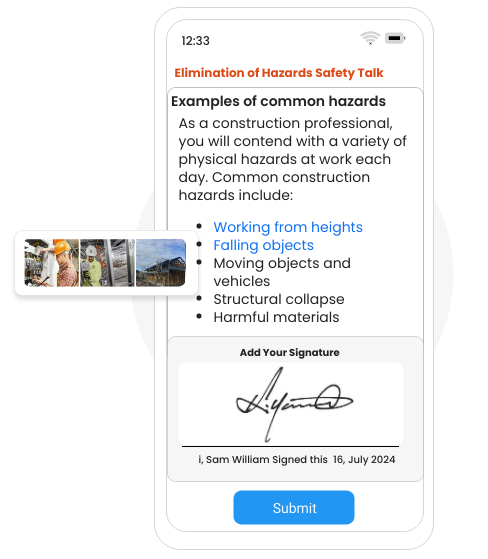 Toolbox Talk App
