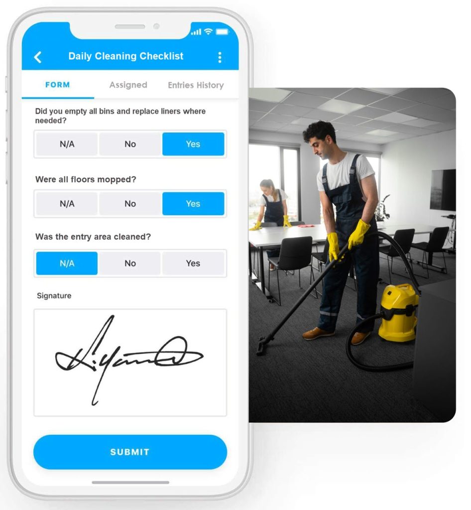 cleaning app